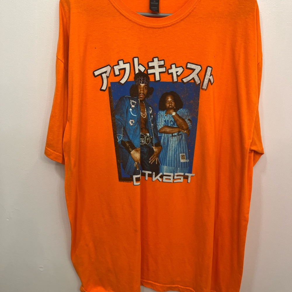 Vintage Outkast Orange Graphic T-Shirt
